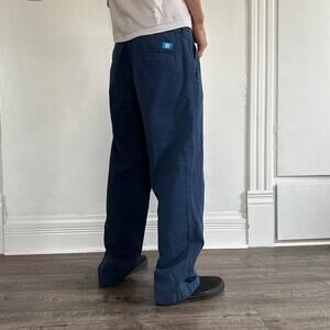 Swag Vintage Basic Blue Chino Cotton Work Pants